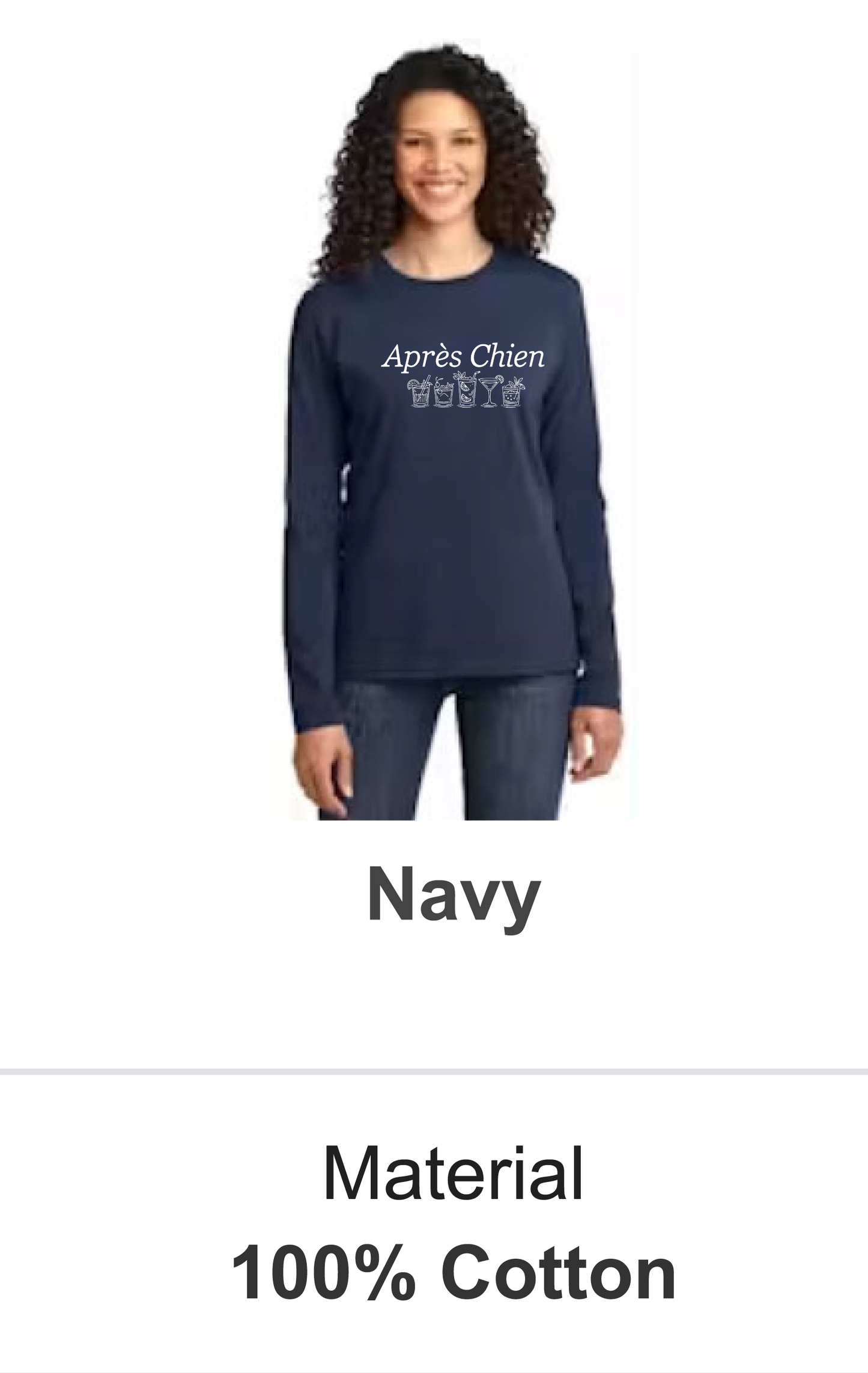 APRES CHIEN - LONG SLEEVE