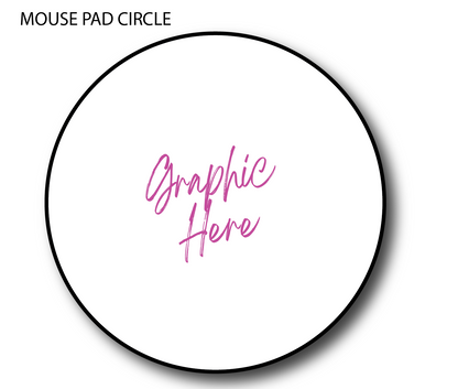 CUSTOM PHOTO MOUSE PAD CIRCLE