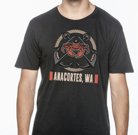 ANACORTES - CRAB ANCHOR  SHIRTS & MORE!
