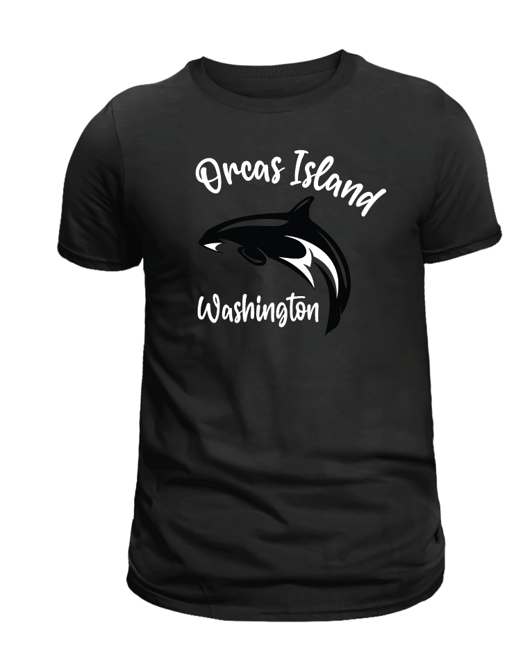 ORCAS ISLAND -   CLASSIC ORCA SHIRTS & MORE!