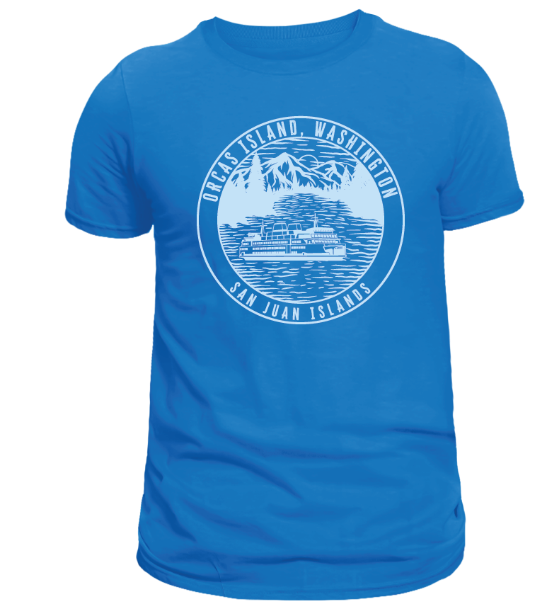 ORCAS ISLAND -    FERRY SKETCH SHIRTS & MORE!