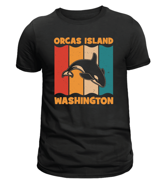 ORCAS ISLAND - RETRO ORCA SHIRTS & MORE!