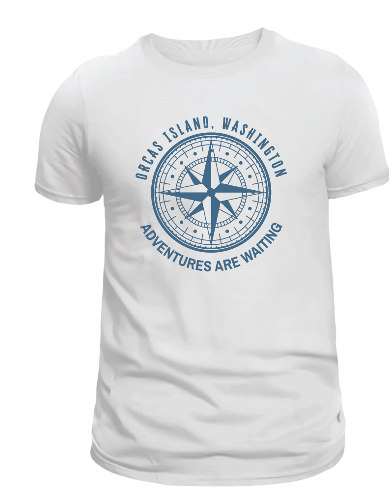 ORCAS ISLAND -    COMPASS SHIRTS & MORE!