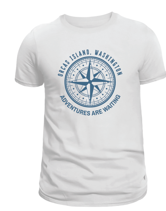 ORCAS ISLAND -    COMPASS SHIRTS & MORE!