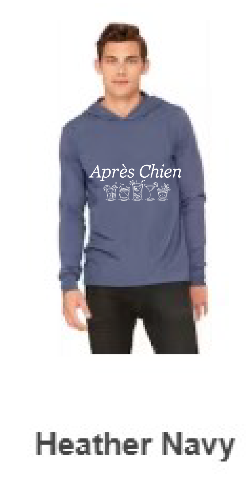 APRES CHIEN - LIGHT WEIGHT HOODIE