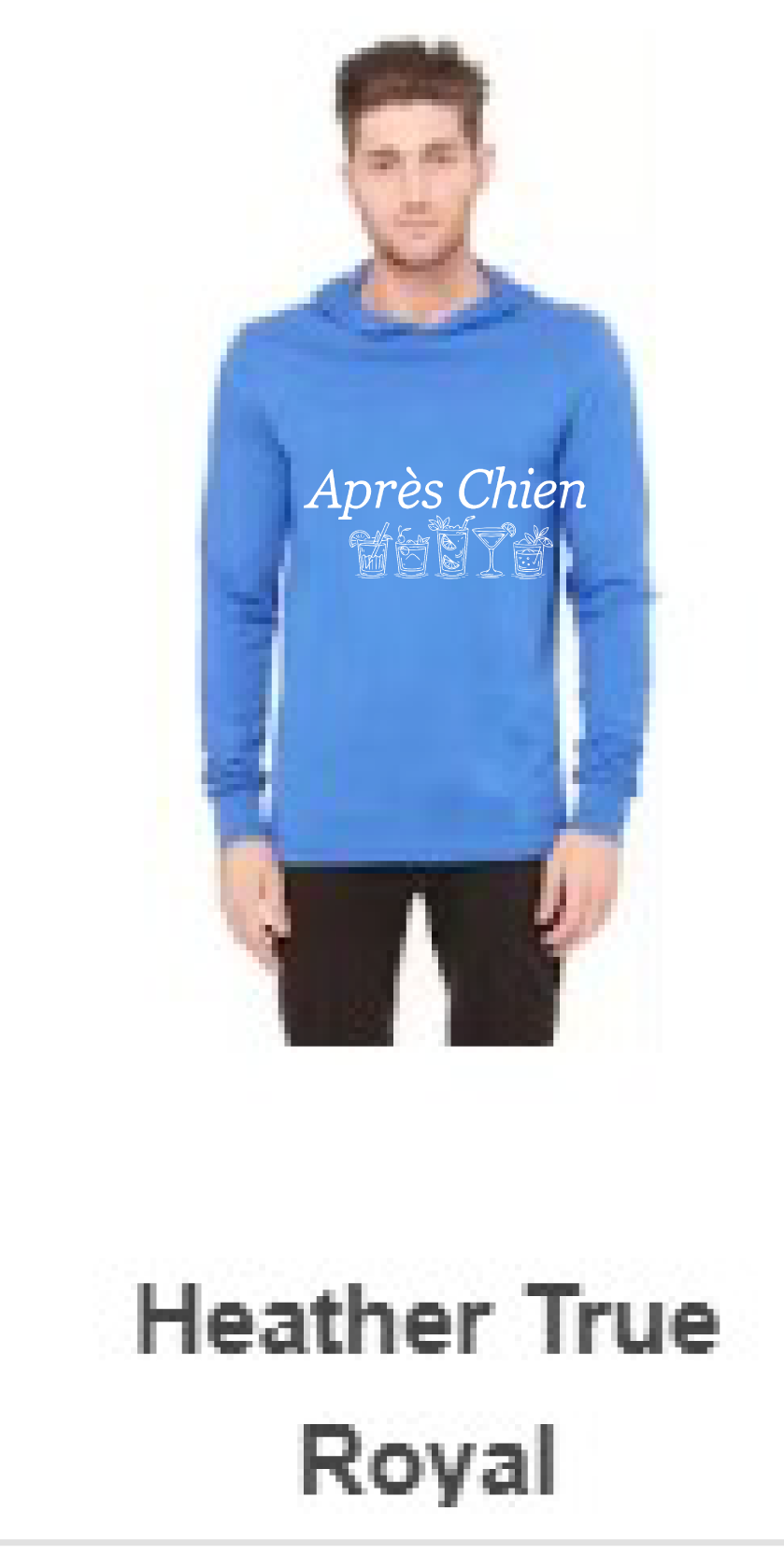 APRES CHIEN - LIGHT WEIGHT HOODIE