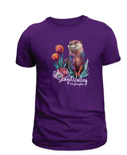 SKAGIT VALLEY TULIPS - CUTE OTTER TULIPS SHIRTS & MORE!