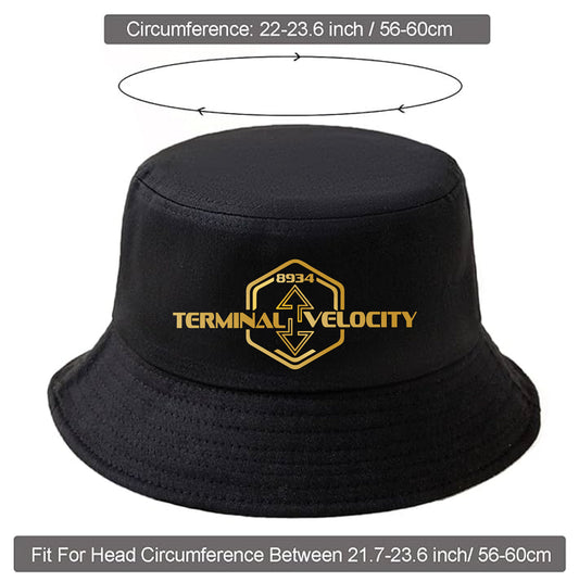 Terminal Velocity Robotics BUCKET HAT - BLACK