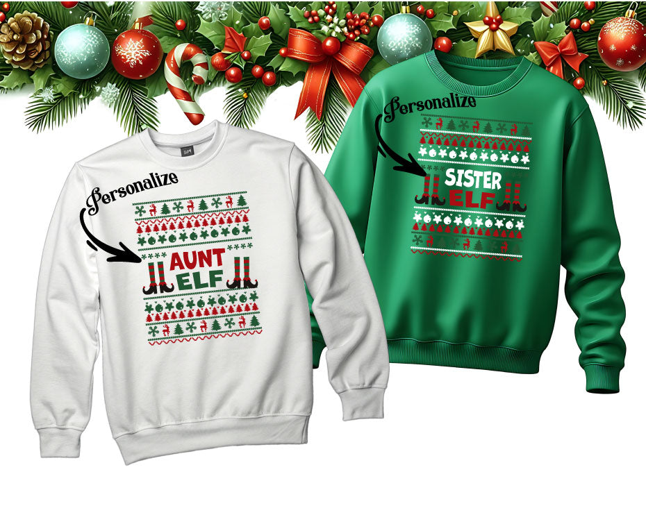 CUSTOM "UGLY" ELF SHIRT