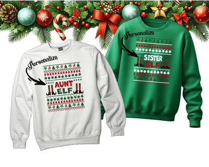 CUSTOM "UGLY" ELF SHIRT