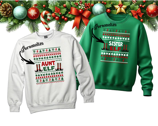 CUSTOM "UGLY" ELF SHIRT