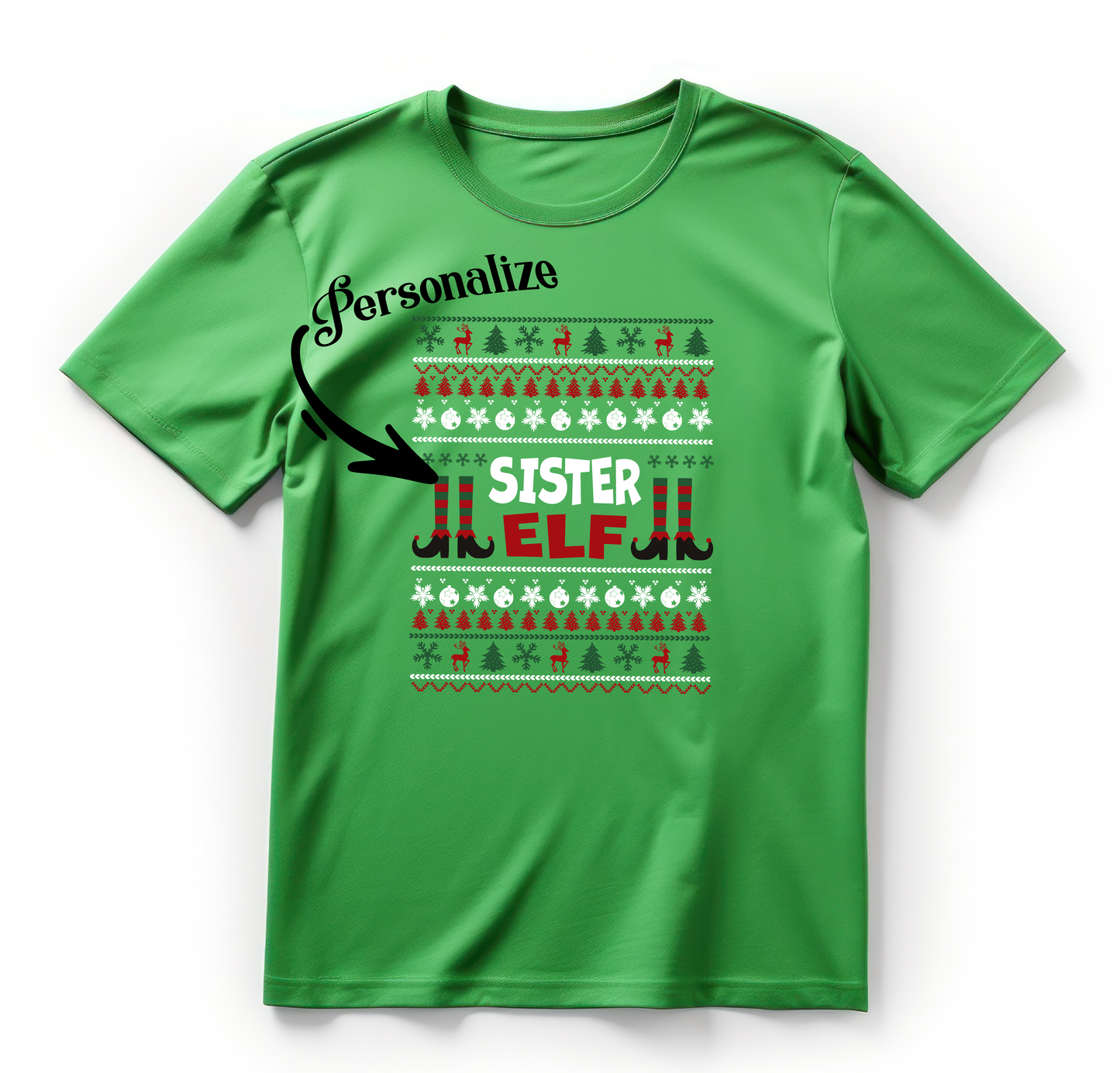 CUSTOM "UGLY" ELF SHIRT