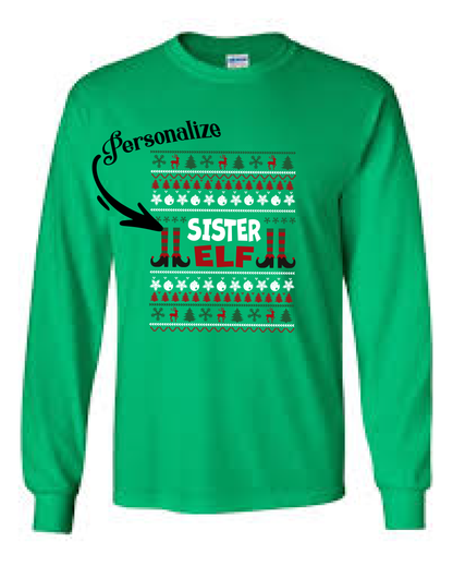 CUSTOM "UGLY" ELF SHIRT