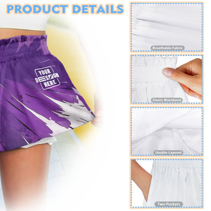 Children's high waist shorts