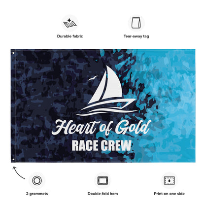 RACE CREW Flag - Large