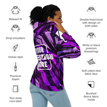 CATALOG AOP Unisex zip hoodie