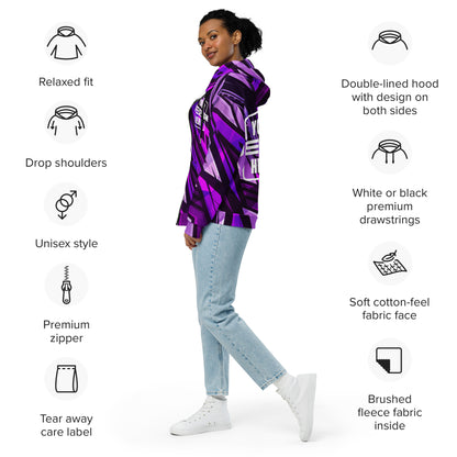 CATALOG AOP Unisex zip hoodie