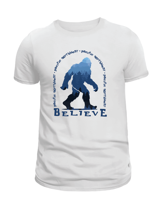 BIGFOOT / SASQUATCH BELIEVE  T-SHIRT & MORE!
