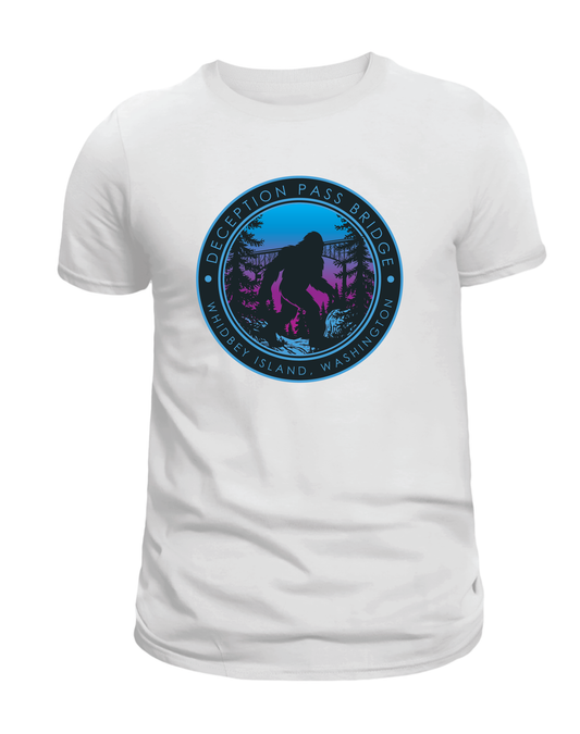 BIGFOOT / SASQUATCH "TWILIGHT" DECEPTION PASS T-SHIRT & MORE!