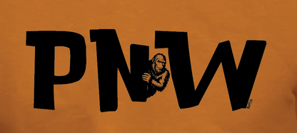 BIGFOOT / SASQUATCH PNW PEEK  T-SHIRT & MORE!