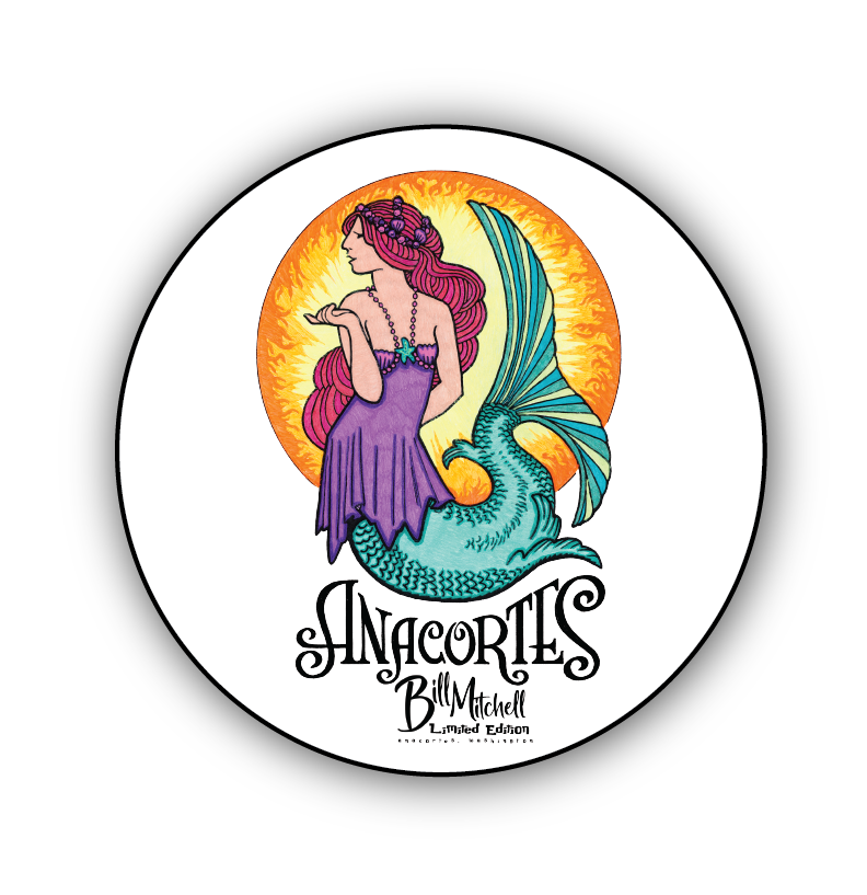 Bill Mitchell - Anacortes Mermaid, Limited Edition - GIFTS
