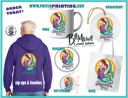 Bill Mitchell - Anacortes Mermaid, Limited Edition - GIFTS