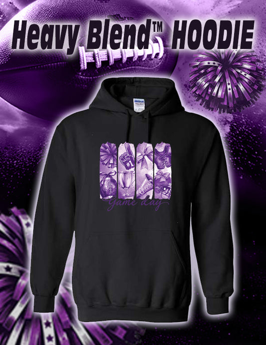 *FOOTBALL GAME DAY  - 50/50 HOODIE