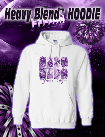 *FOOTBALL GAME DAY  - 50/50 HOODIE
