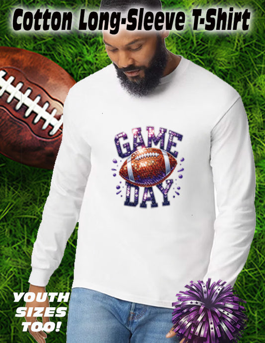 * FOOTBALL *GAME DAY - LONG SLEEVE TEE