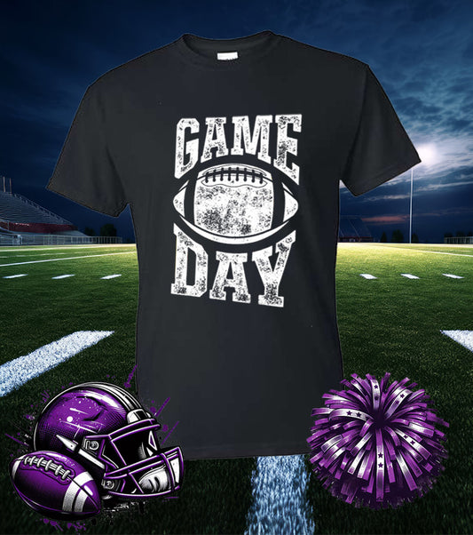 *FOOTBALL GAME DAY   50/50 TEE SHIRT