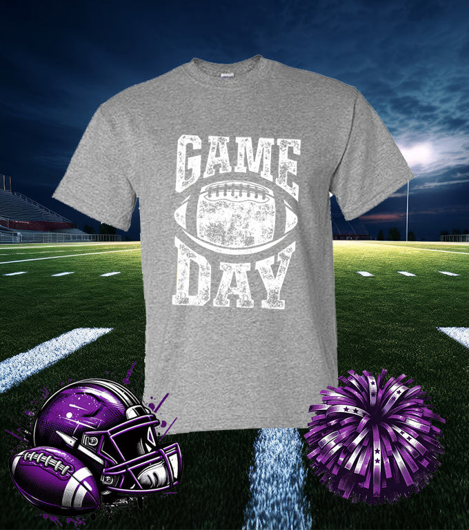 *FOOTBALL GAME DAY   50/50 TEE SHIRT