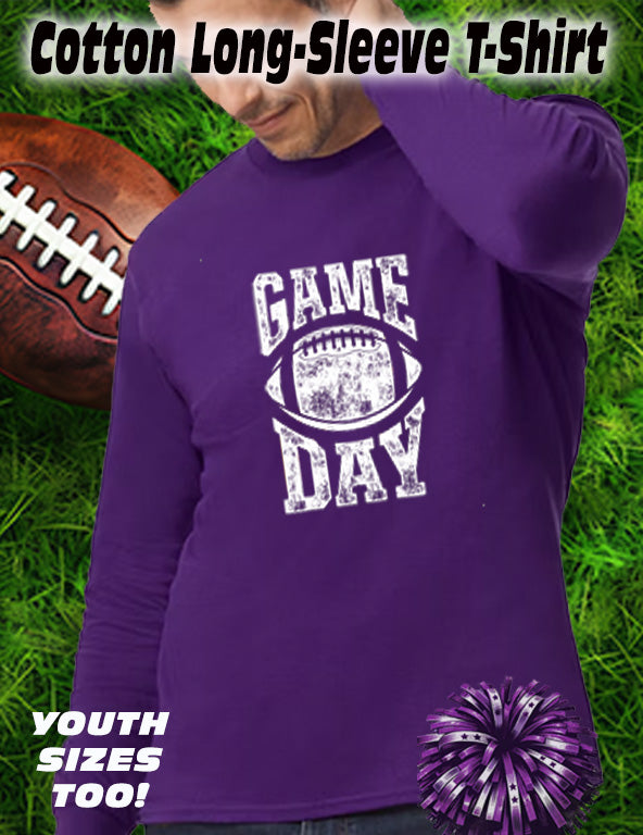 *FOOTBALL *GAME DAY - LONG SLEEVE TEE
