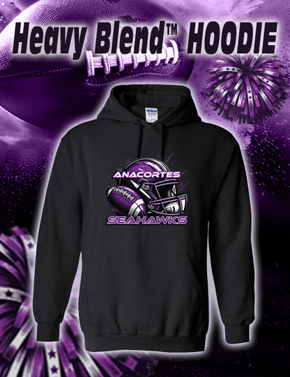 ANACORTES SEAHAWKS FOOTBALL * 50/50 HOODIE