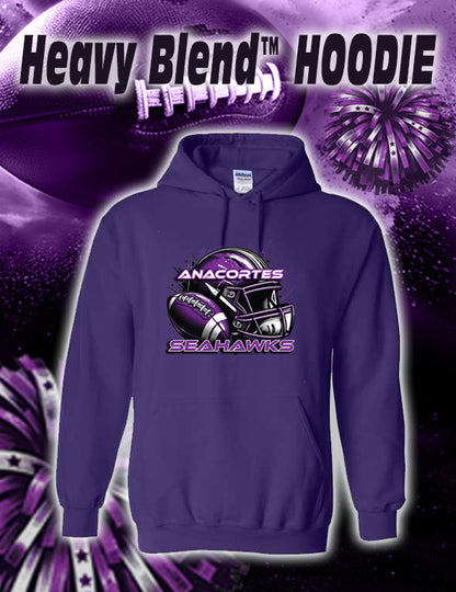 ANACORTES SEAHAWKS FOOTBALL * 50/50 HOODIE