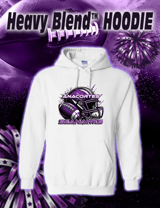 ANACORTES SEAHAWKS FOOTBALL * 50/50 HOODIE
