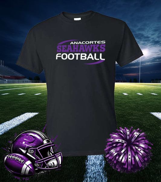 ANACORTES SEAHAWKS YOUTH FOOTBALL  -  50/50 TEE SHIRT