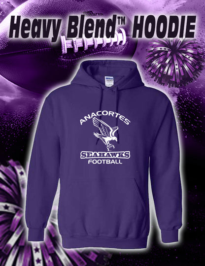 ANACORTES SEA*HAWKS YOUTH FOOTBALL   - 50/50 HOODIE