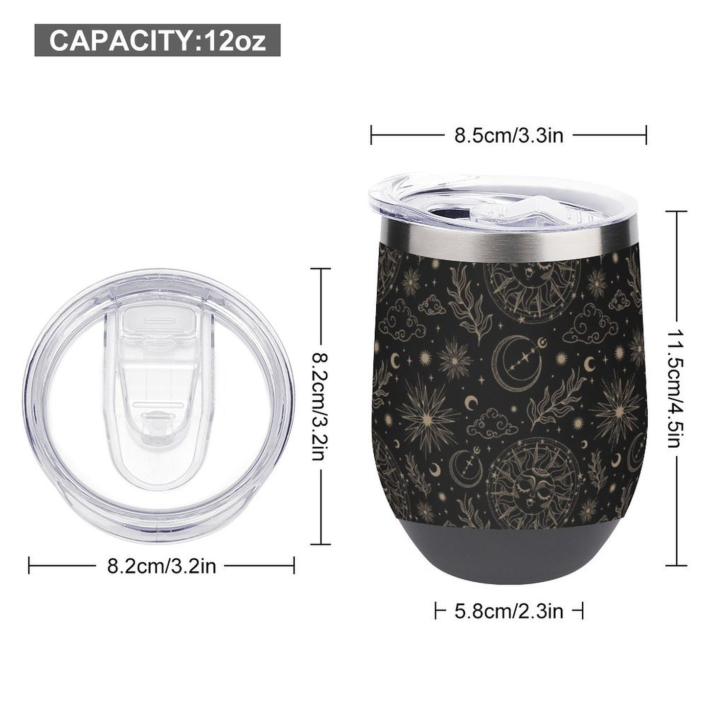 Wine Tumbler with Lid