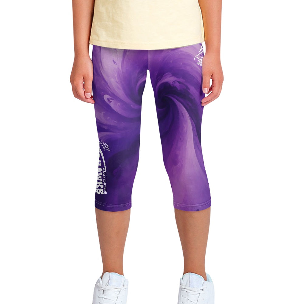 ANACORTES CHEERLEADING Children's short yoga pants