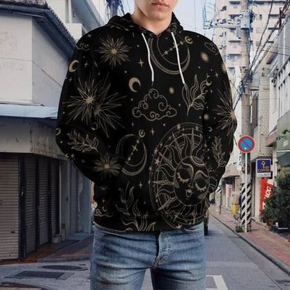 230gsm Men's Cool Hoodie with Double-layer Cap (All-Over Printing)