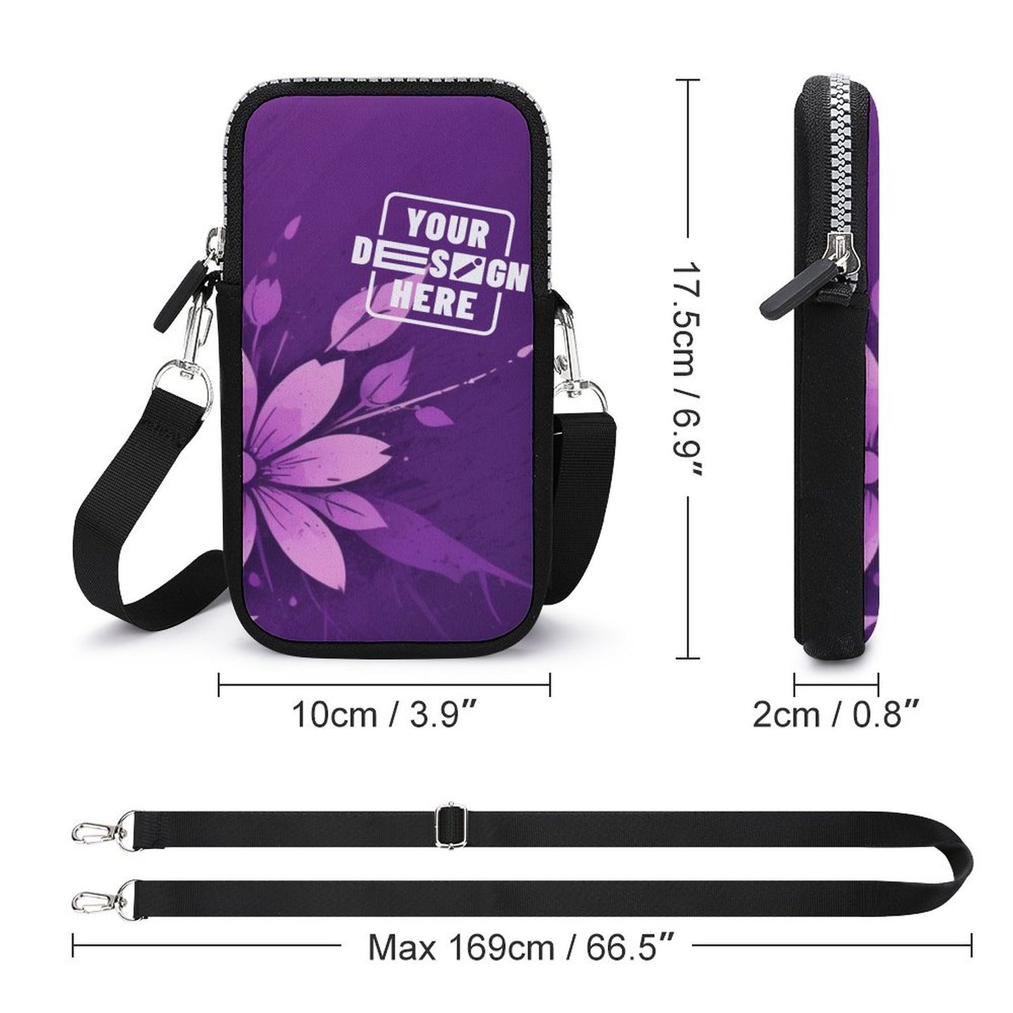 Cell Phone Crossbody Pouch