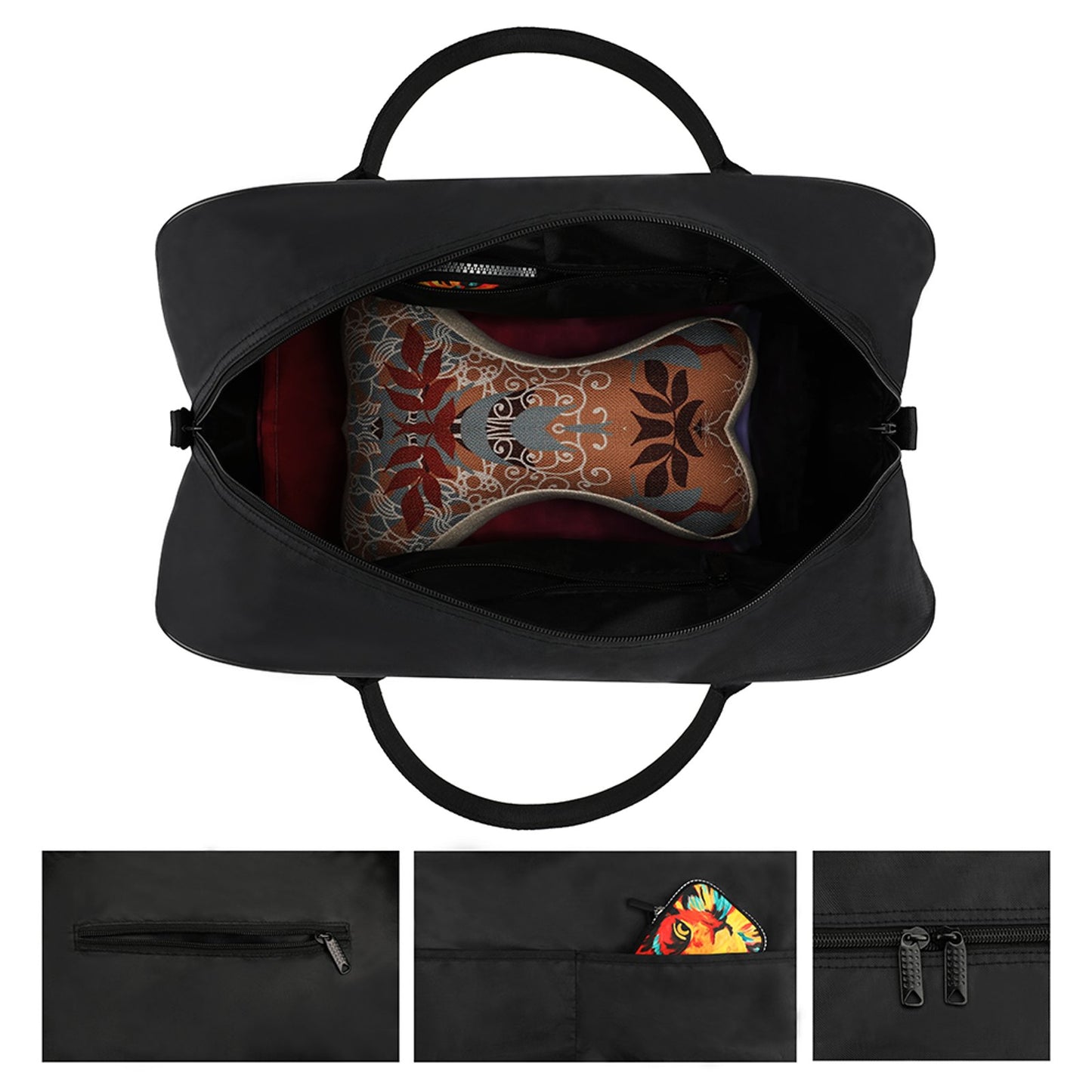 Fun TUFTED PUFFIN Travel Bag