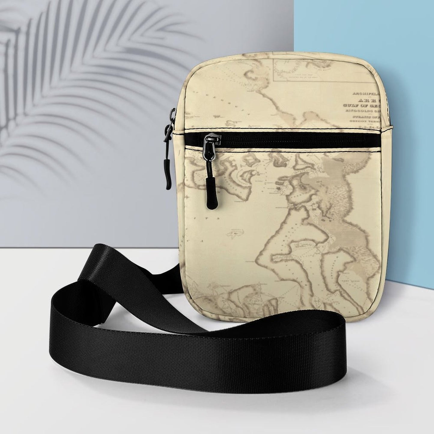 ANACORTES MAP Small Messenger Bag