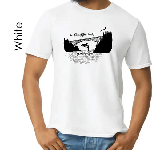 WHIDBEY ISLAND -   DECEPTION PASS SKETCH SHIRTS & MORE!