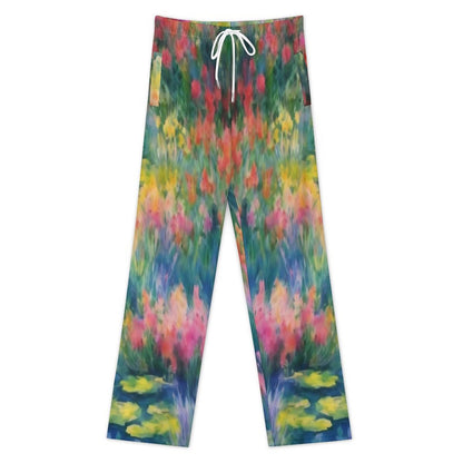 WILDFLOWER POND  Drawstring Women Wide Leg Pajamas Pants