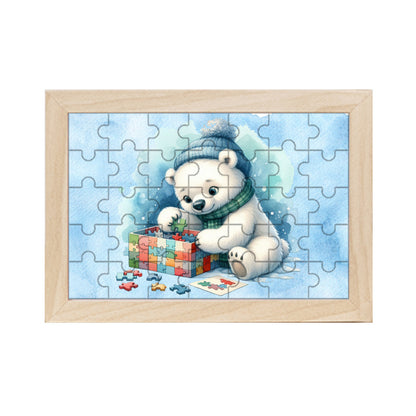 Winter Baby Bear Puzzle