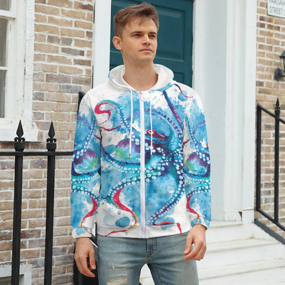 OCTOPUS 230gsm Men’s Zip Up Hoodie GH (All-Over Printing)