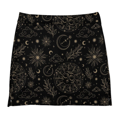 Anti-peep Skort with Pocket AMQ (All-over Printing)