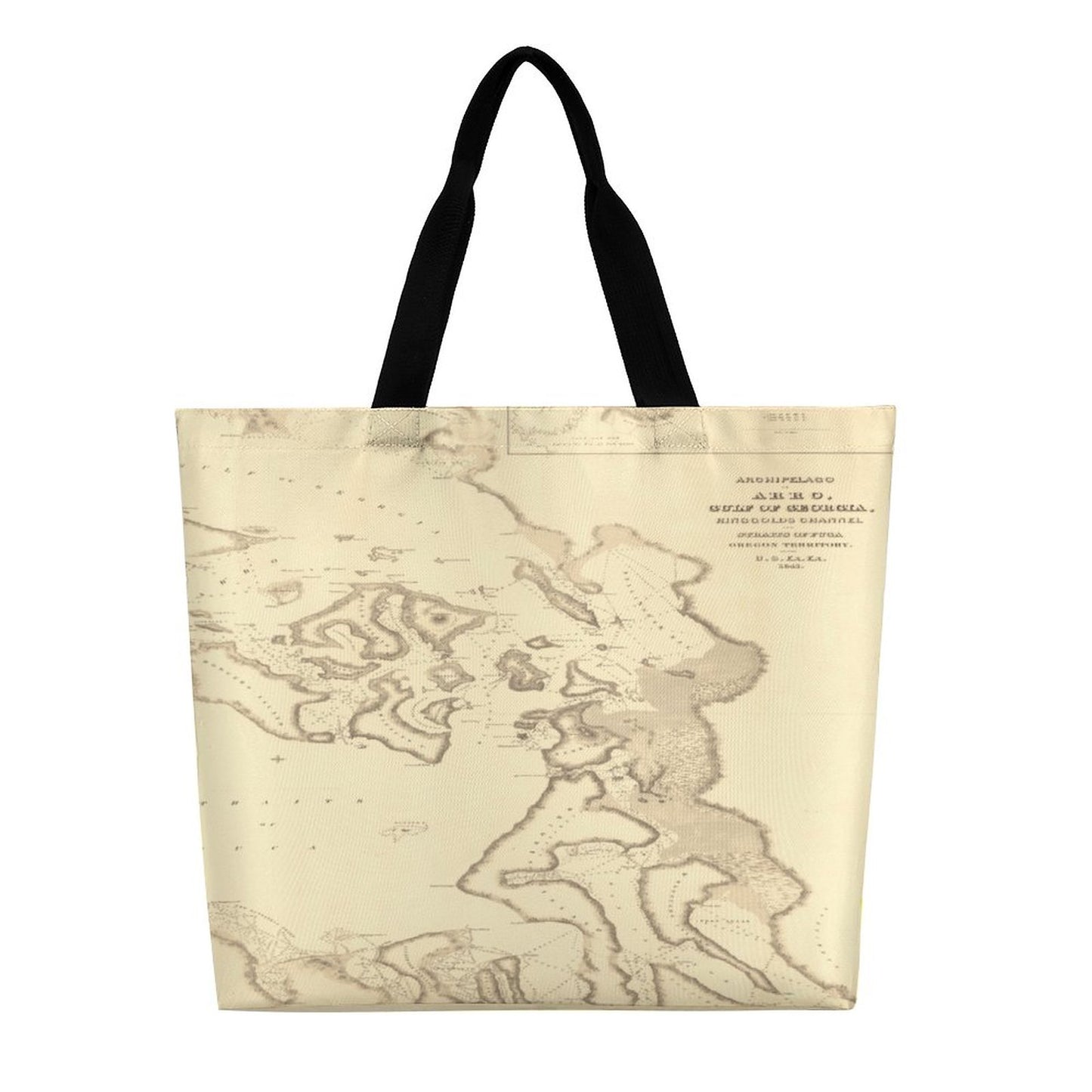 ANACORTES MAP  Shopping Bag