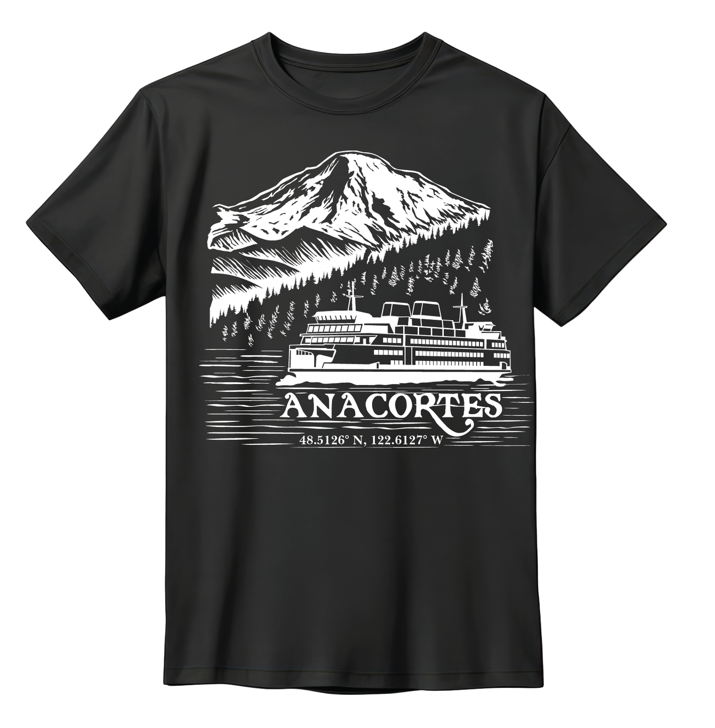 ANACORTES - SKETCHED SCENE  SHIRTS & MORE!